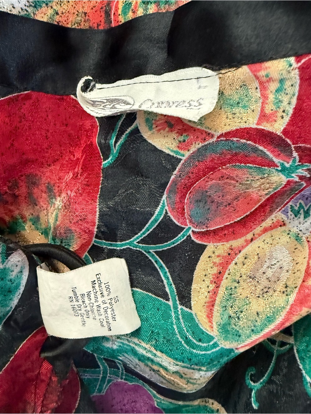 Cypress Colorful Robe, Size large - Picture 3 of 8